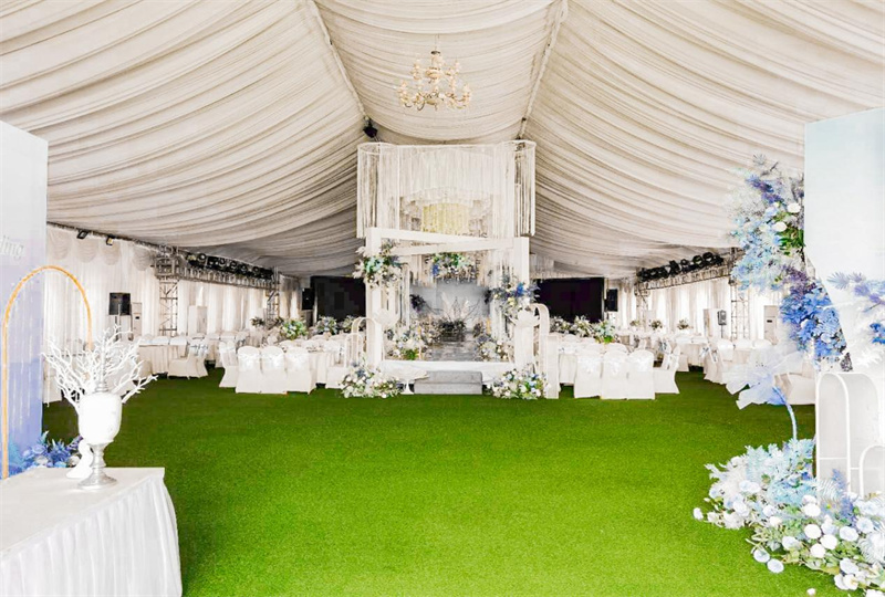 About the large wedding party tent