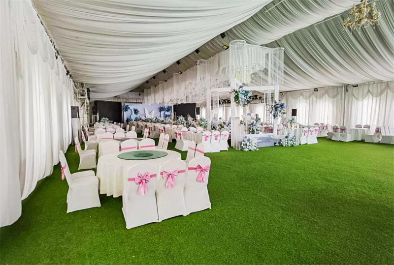 Outdoor Aluminium PVC Transparent Roof Tent For Wedding Event