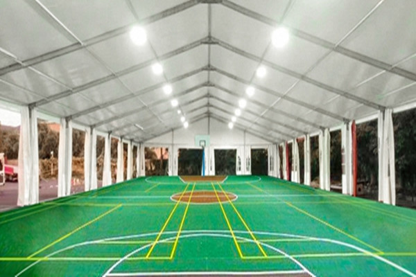 The advantage of sports arena tent compare with traditional fixed construction stadium