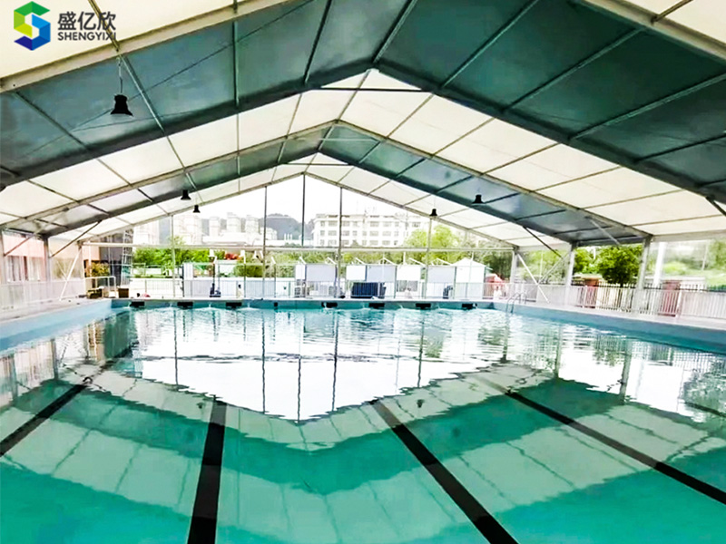 swimming pool tent