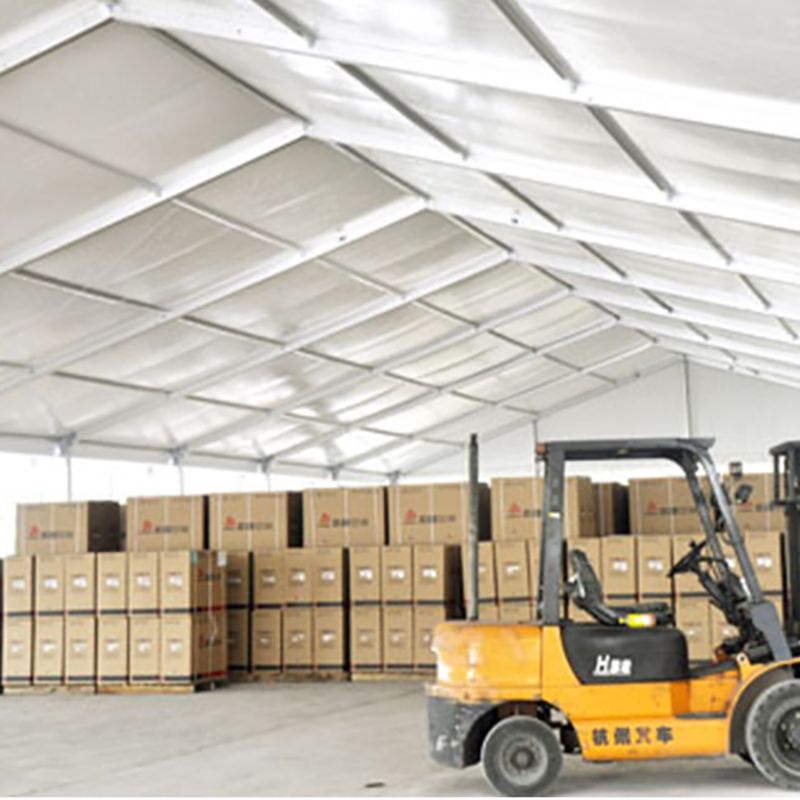 London air-conditioned warehouse canopy